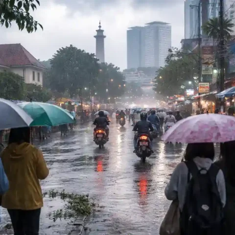 BMKG Prakirakan Hujan di Makassar Sabtu 21 Februari 2026