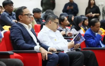 Wali Kota Makassar Munafri Arifuddin Menghadiri Bedah Buku Babad Alas Di UNM, Rabu 11/02/2026.