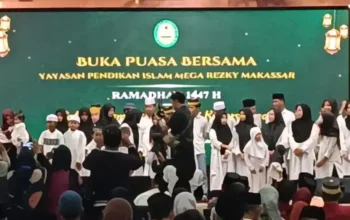 Buka Puasa Bersama Yayasan Pendidikan Islam Mega Rezky Makassar di Ballroom Unimerz 6 Buka Puasa Bersama Yayasan Pendidikan Islam Mega Rezky