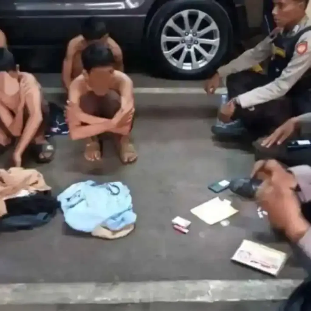 7 Remaja Ditangkap Usai Tawuran Jalan Maccini Makassar, Polisi Sita Busur
