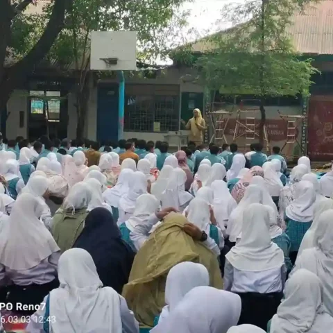 SMPN 30 Makassar Imbau Kelas IX Siap TKA, Gladi Bersih Pekan Depan