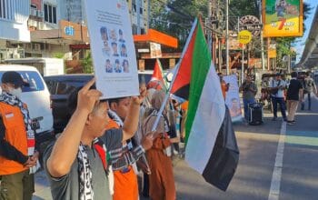 Aktivis Makassar Desak Israel Bebaskan Relawan yang Disandera