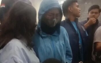 Model AWS Menangis Usai Diperiksa Polisi Karena Sebarkan Hoax Dibegal di Jakbar