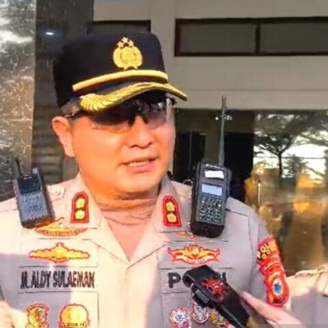 Polisi Tangkap Pendemo yang Coret Dinding Lapas Bolangi Bertuliskan ‘Bandar Narkoba’