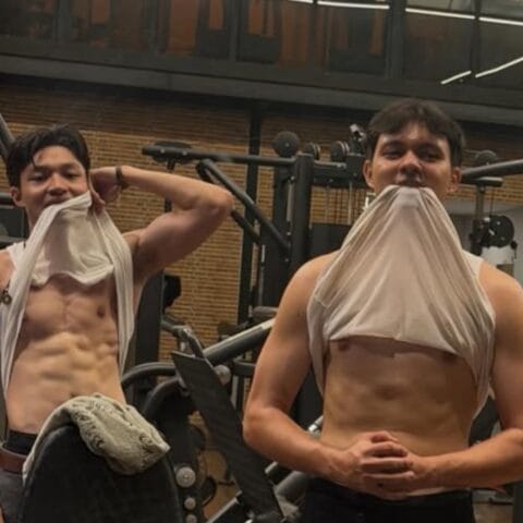 Viral Foto Kiesha Alvaro dan Nyoman Paul Pamer Otot Perut Six Pack, Netizen: Mantep Banget