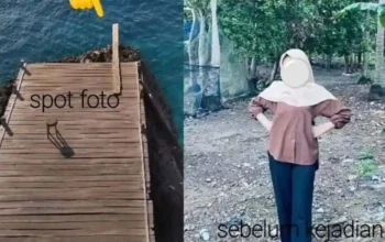 Demi Foto di Tepi Tebing, Remaja 17 Tahun Terjatuh dan Tewas Terseret Ombak Apparalang