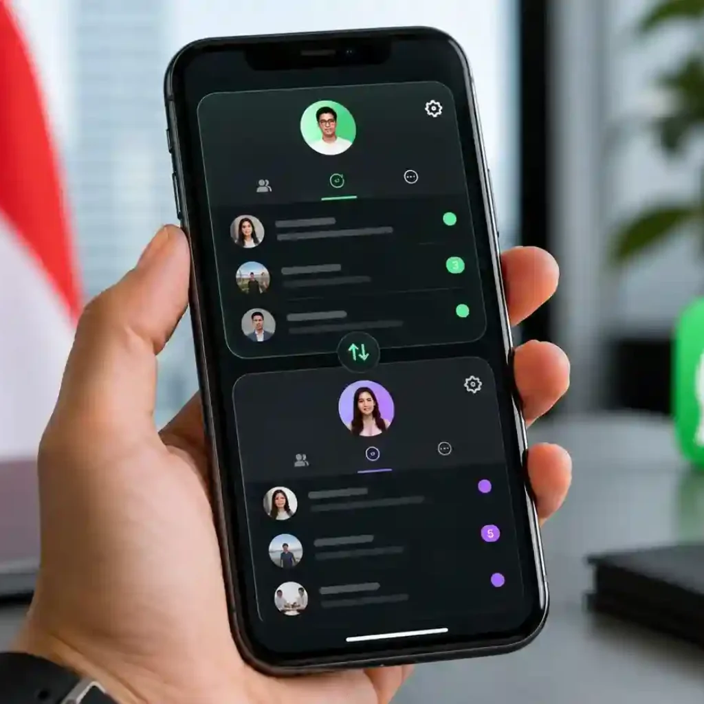 WhatsApp Dual Account di iPhone Hadir di Indonesia, Bisa 2 Nomor di 1 Aplikasi