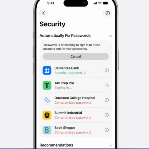 Apple Rilis Fitur Ganti Password Otomatis Saat Akun Diretas