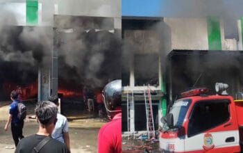 Gudang Minyak Nilam di Makassar Terbakar, Damkarmat Kerahkan 28 Armada
