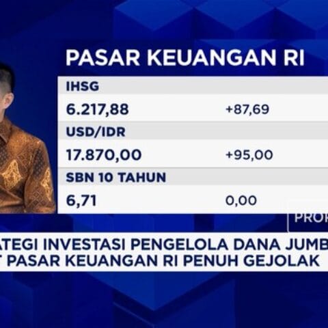 IHSG Terendah 5.900, Rupiah Sentuh Rp 17.800, Begini Arahan Investasi Pengelola Dana Jumbo