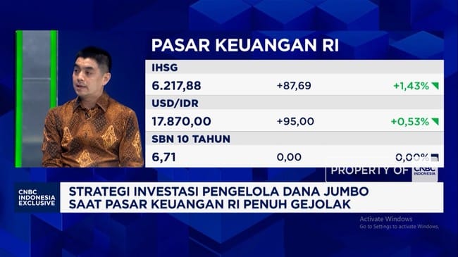 IHSG Terendah 5.900, Rupiah Sentuh Rp 17.800, Begini Arahan Investasi Pengelola Dana Jumbo 1 IHSG Terendah 5.900, Rupiah Sentuh Rp 17.800, Begini Arahan Investasi Pengelola Dana Jumbo