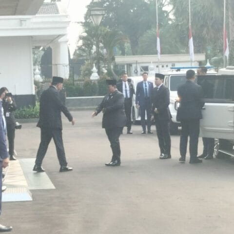 Presiden Prabowo Hadiri Persemayaman Jenderal Ryamizard Ryacudu di Kemhan