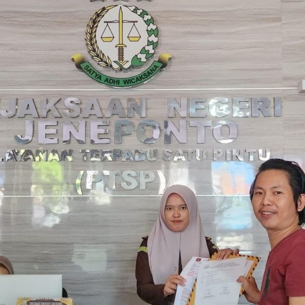 SPMP Laporkan Dugaan Korupsi Dana Non Kapitasi Dinkes Jeneponto Rp8,8 Miliar ke Kejari