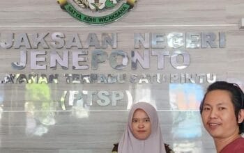 SPMP Laporkan Dugaan Korupsi Dana Non Kapitasi Dinkes Jeneponto Rp8,8 Miliar ke Kejari