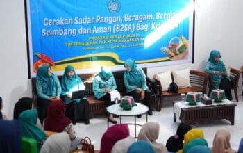 TP PKK Makassar Sosialisasikan B2SA untuk Perkuat Pencegahan Stunting