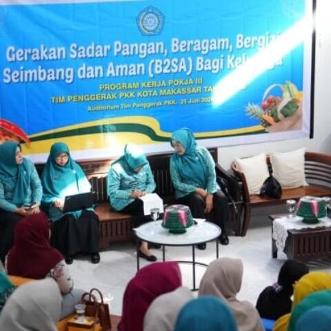 TP PKK Makassar Sosialisasikan B2SA untuk Perkuat Pencegahan Stunting