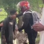 Viral Pemuda Terjatuh ke Sawah di Sigi, Menangis Sesenggukan karena Baru Putus Cinta