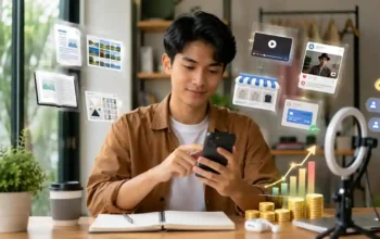 Cara Bisnis Produk Digital Pakai HP, Modal Minim Untung Maksimal
