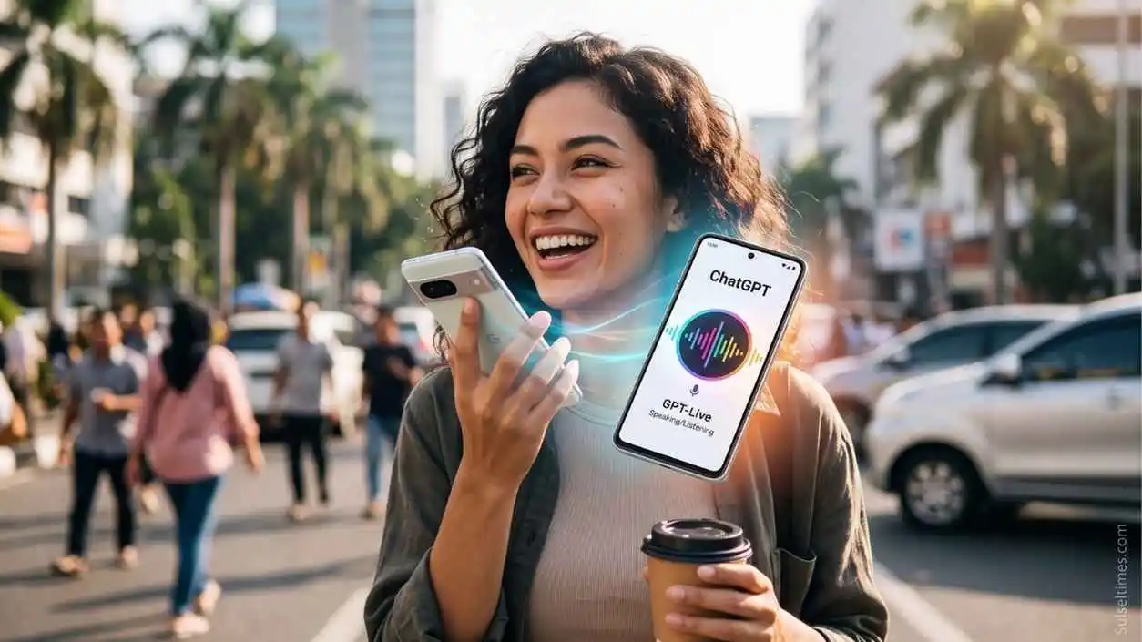 Cara Menggunakan GPT-Live: Fitur Voice ChatGPT yang Lebih Natural dan Real-Time 1 Cara Menggunakan GPT-Live Fitur Voice ChatGPT yang Lebih Natural dan Real-Time