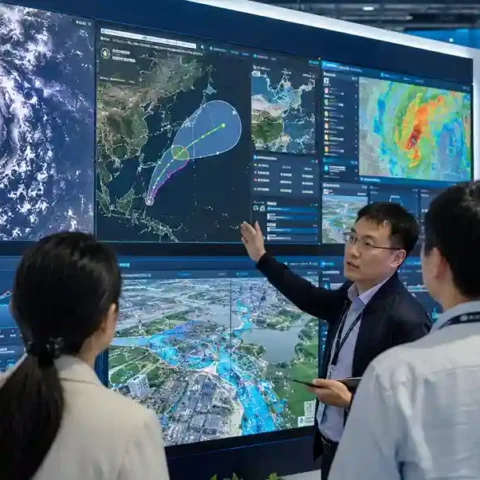 China Perkenalkan AI Mazu Prediksi Bencana Cuaca Ekstrem di WAIC 2026