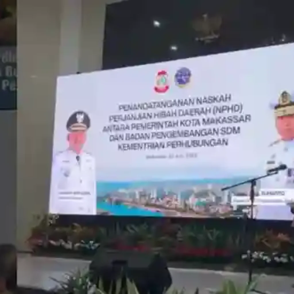 Pengembangan Kawasan Untia, Pemkot Makassar dan BPSDM Kemenhub Teken NPHD