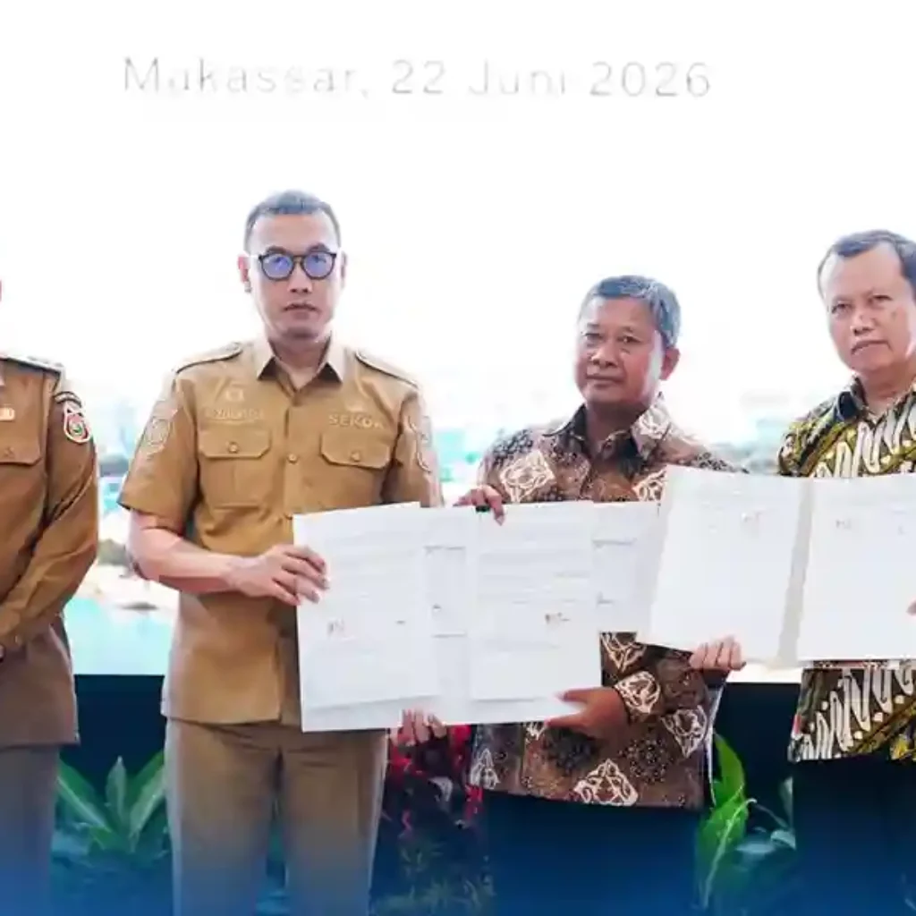 Pemkot Makassar dan BPSDM Kemenhub Teken NPHD untuk Pengembangan Kawasan Untia