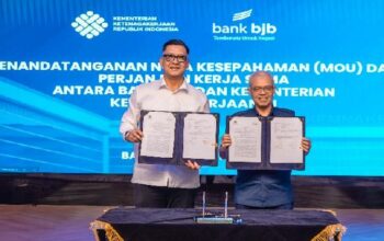 bank bjb dan Kementerian Ketenagakerjaan Perkuat Sinergi Tingkatkan Kompetensi SDM Nasional
