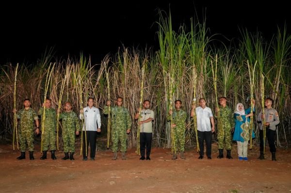 Gubernur Sulsel Panen Raya Tebu Bersama TNI, Tegaskan Dukungan Program Presiden Prabowo 1 Gubernur Sulsel Panen Raya Tebu Bersama TNI, Tegaskan Dukungan Program Presiden Prabowo