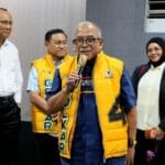 Ilham Arief Sirajuddin Ambil Formulir Calon Ketua Golkar Sulsel