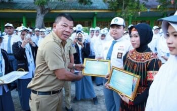 Pimpin Upacara Tahun Ajaran Baru, Andi Utta Larang Keras Bullying di Sekolah