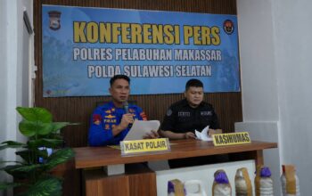 Sat Polair Polres Pelabuhan Makassar Gagalkan Aksi Bom Ikan, Dua Pelaku Ditangkap