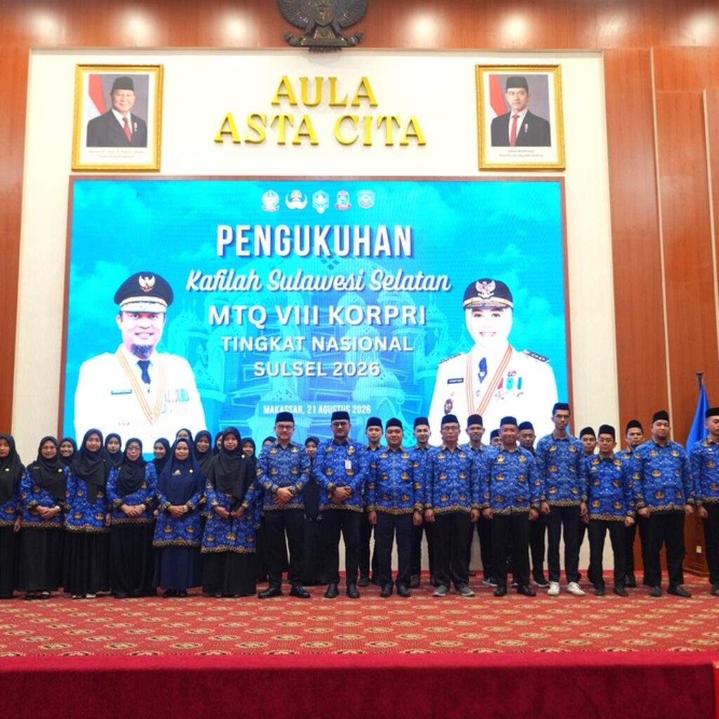 26 dari 38 Peserta Kafilah Sulsel Tembus Final MTQ VIII KORPRI Nasional 2026