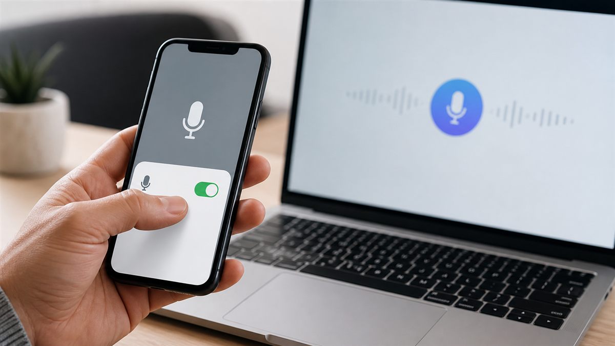 Mengaktifkan izin mikrofon untuk fitur ChatGPT Live