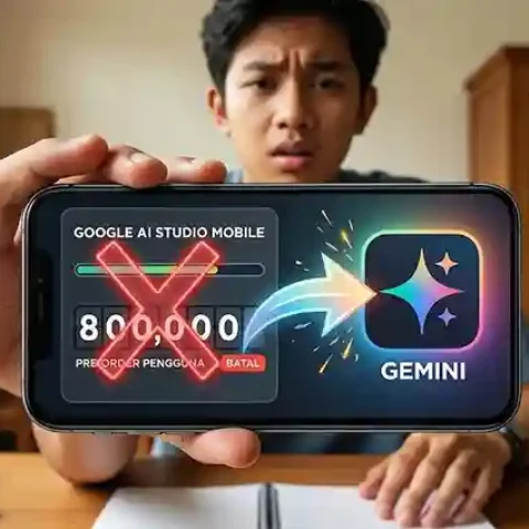 Google Batal Rilis Aplikasi AI Studio Mobile, 800.000 Pengguna Terlanjur Pre-Order
