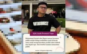 Perusahaan Vape Tazelab Putus Kerja Sama dengan Bigmo Usai Dugaan Libatkan Anak dalam Promosi