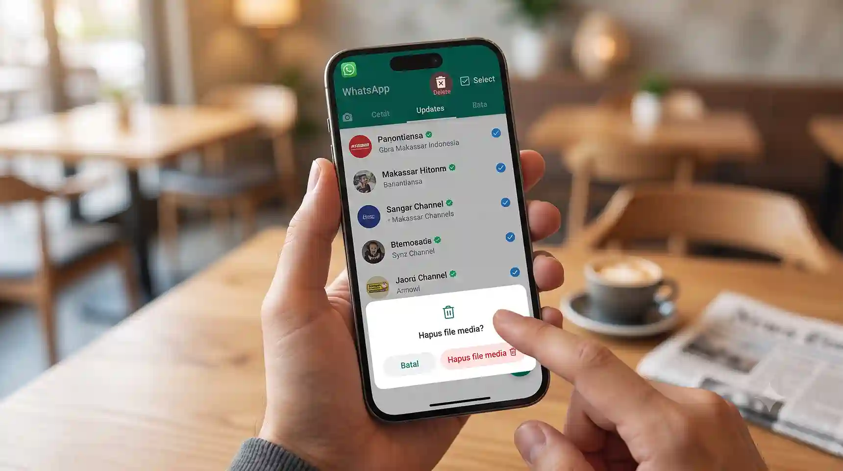 WhatsApp Punya Fitur Bersihkan File Saluran, Tak Perlu Hapus Satu per Satu 1 WhatsApp Punya Fitur Bersihkan File Saluran, Tak Perlu Hapus Satu per Satu