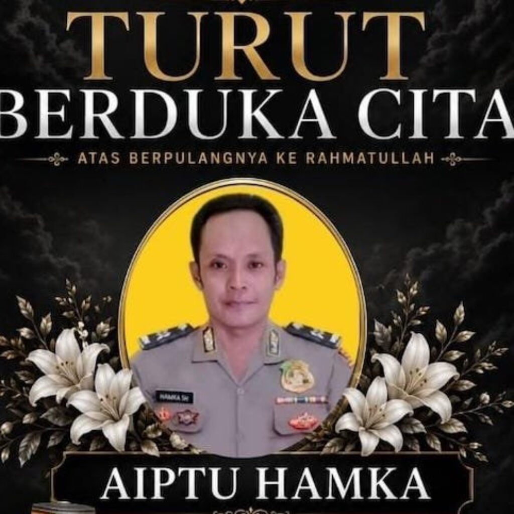 Aiptu Hamka Tawang Meninggal Usai Kecelakaan di Takalar