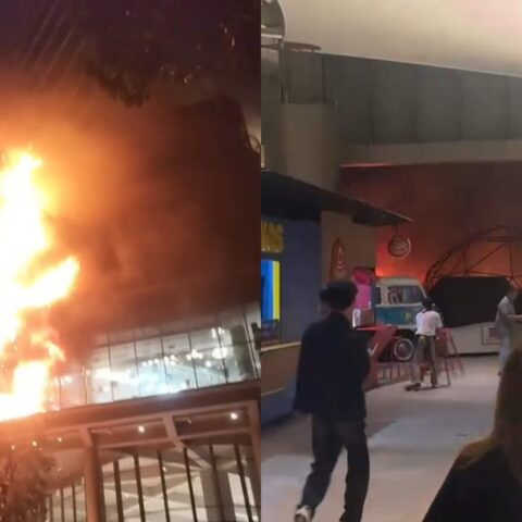 Api Padam dalam 20 Menit, Kebakaran Mall Nipah Diduga Akibat Korsleting Neon Box 8 Api Padam dalam 20 Menit, Kebakaran Mall Nipah Diduga Akibat Korsleting Neon Box