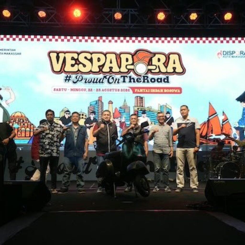 Appi Bidik Makassar Jadi Rumah Vespa Dunia, VESPAPORA 2026 Langkah Awal