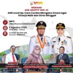 BPSDM Sulsel Gelar Webinar ASN Adaptif Seri ke-65 Fokus Regulasi Emosi, Diikuti 3.767 Peserta