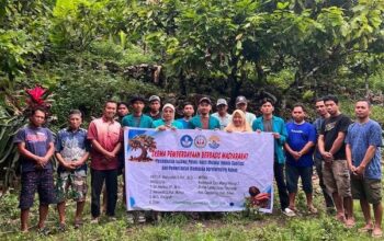 Dosen UIT Dampingi Petani Kakao di Bone, Biomassa Kebun Diolah Jadi Pupuk Organik