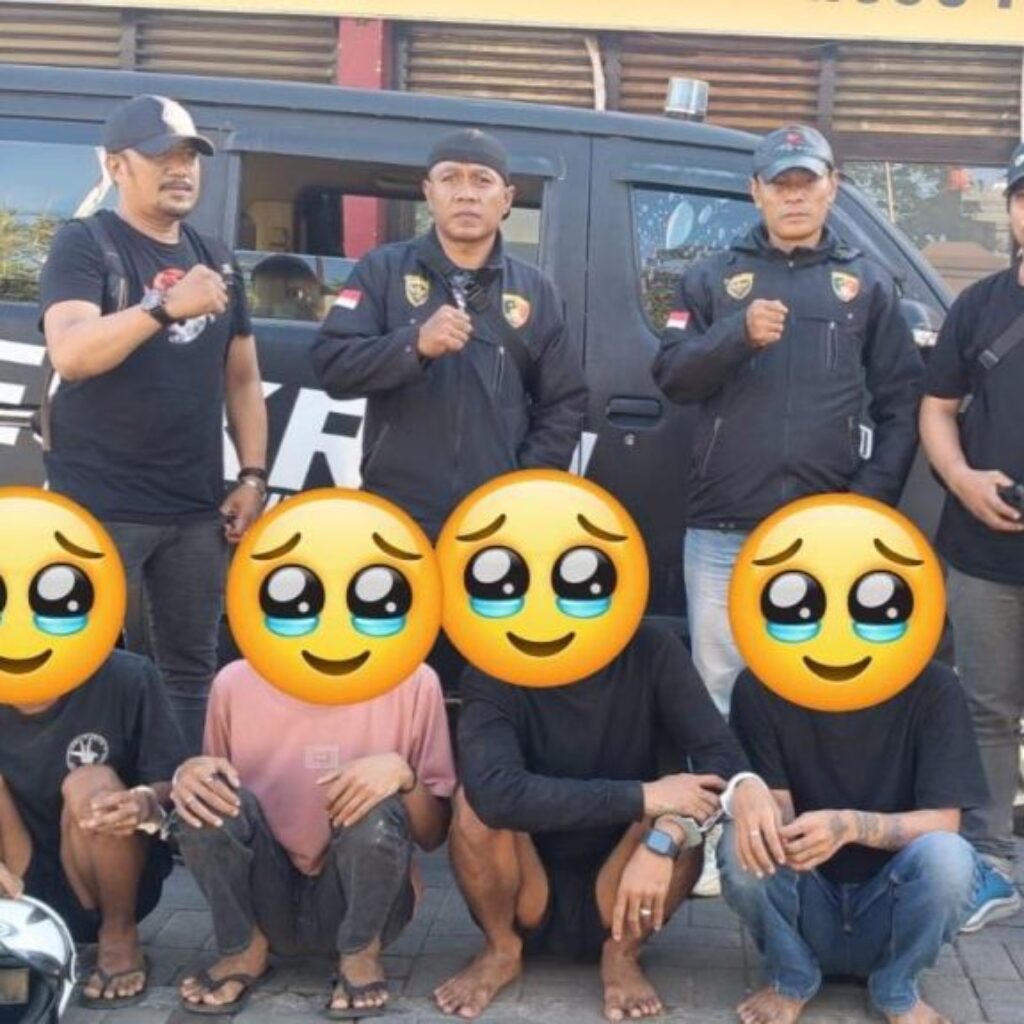 Empat Pemuda di Makassar Ditangkap usai Diduga Membusur Perempuan