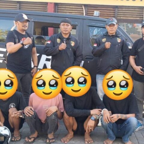 Empat Pemuda di Makassar Ditangkap usai Diduga Membusur Perempuan