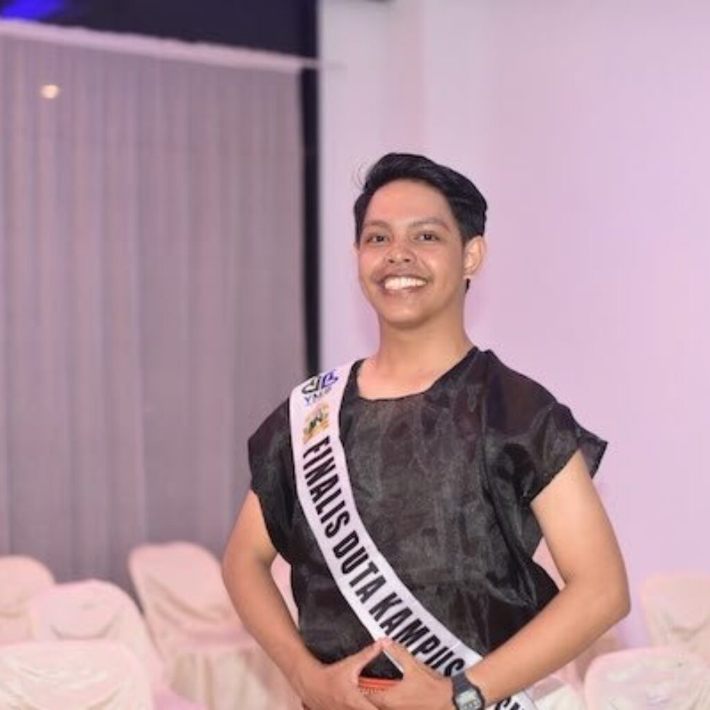 Mahasiswa Megarezky Berbagi Cara Fokus saat Talent Show Duta Kampus Sulsel