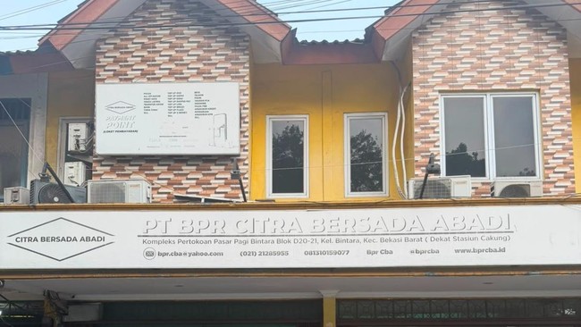 OJK Cabut Izin Usaha BPR Citra Bersada Abadi di Bekasi, LPS Akan Likuidasi 1 OJK Cabut Izin Usaha BPR Citra Bersada Abadi di Bekasi, LPS Akan Likuidasi