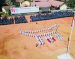 Paskibraka Tana Toraja Tampilkan Formasi Tongkonan di HUT ke-81 RI