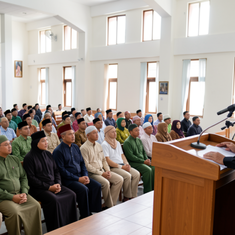 FKLA Sulsel Dikukuhkan, Munafri Dorong Aksi Kemanusiaan Lintas Agama 11 Wali Kota Makassar berbicara dalam kegiatan Forum Kemanusiaan Lintas Agama Sulawesi Selatan
