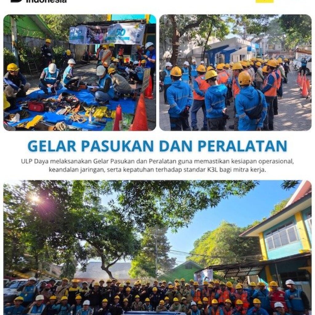 PLN ULP Daya Gelar Pasukan Jelang 17 Agustus untuk Amankan Keandalan Listrik