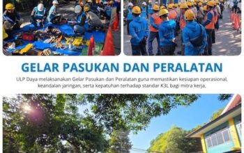 PLN ULP Daya Gelar Pasukan Jelang 17 Agustus untuk Amankan Keandalan Listrik 9 PLN ULP Daya Gelar Pasukan Jelang 17 Agustus untuk Amankan Keandalan Listrik