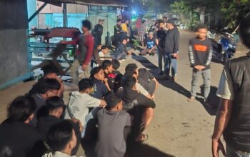 Puluhan Pemuda Diduga Minum Ballo Diamankan di Jalan Inspeksi Kanal Nipa-Nipa